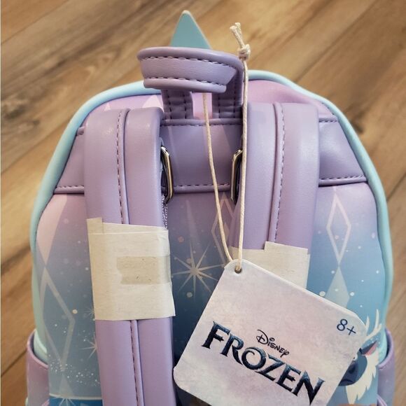 Loungefly Disney Frozen Queen Elsa Castle Mini Backpack NWT - Picture 14 of 16